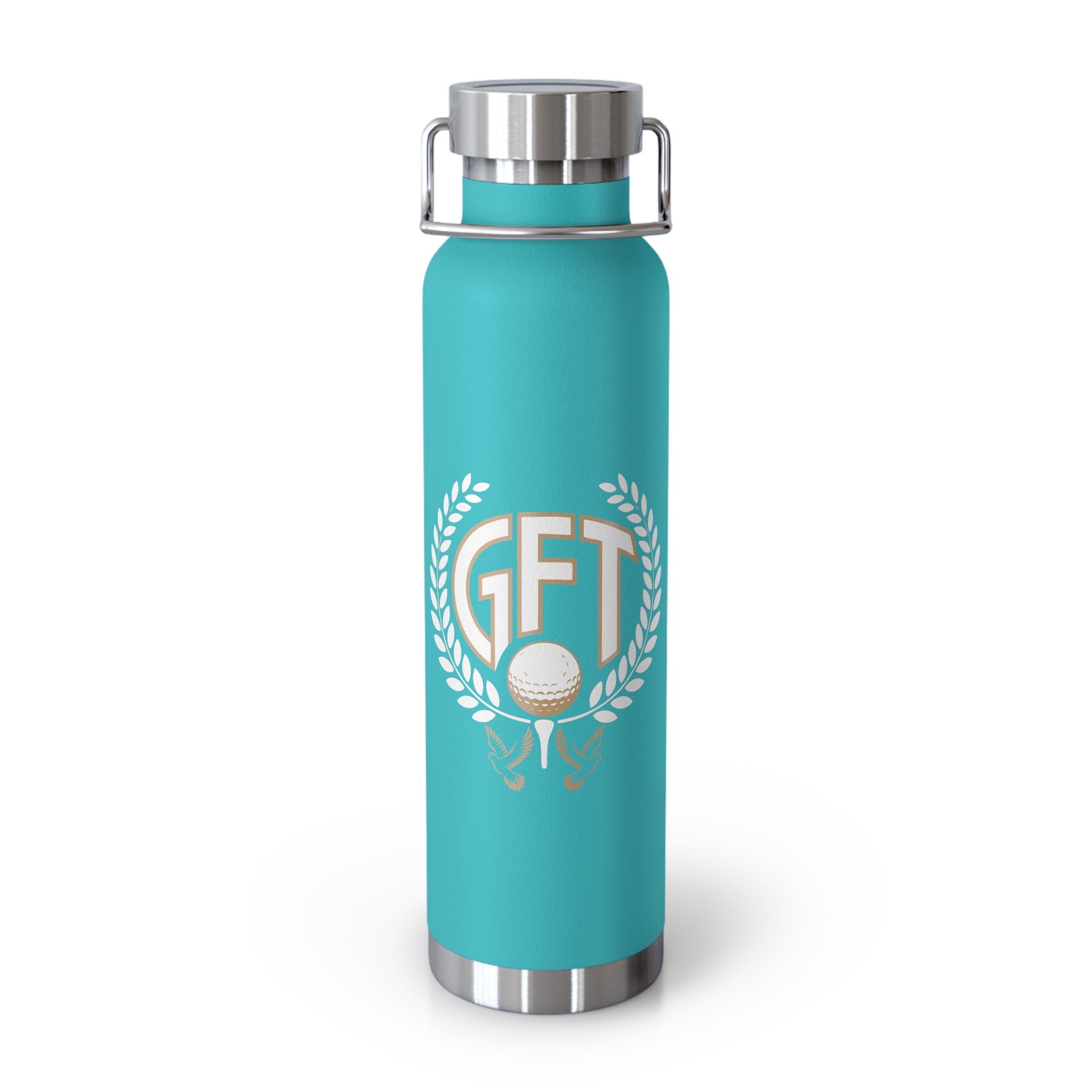 GFT Copper Vacuum Bottle — 22oz Insulated Sports Water Bottle