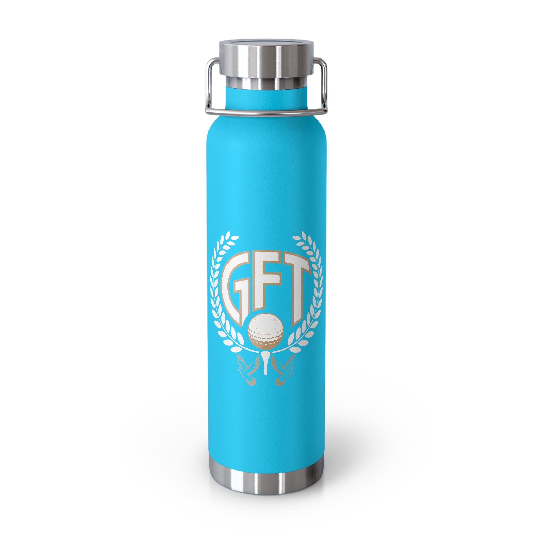 GFT Copper Vacuum Bottle — 22oz Insulated Sports Water Bottle