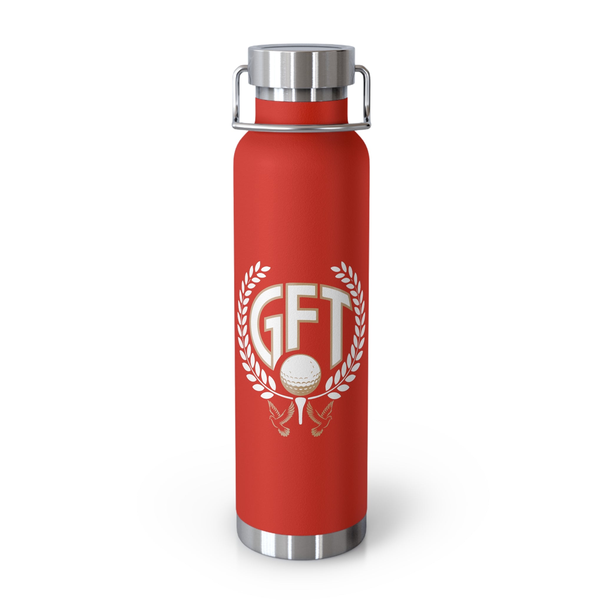 GFT Copper Vacuum Bottle — 22oz Insulated Sports Water Bottle