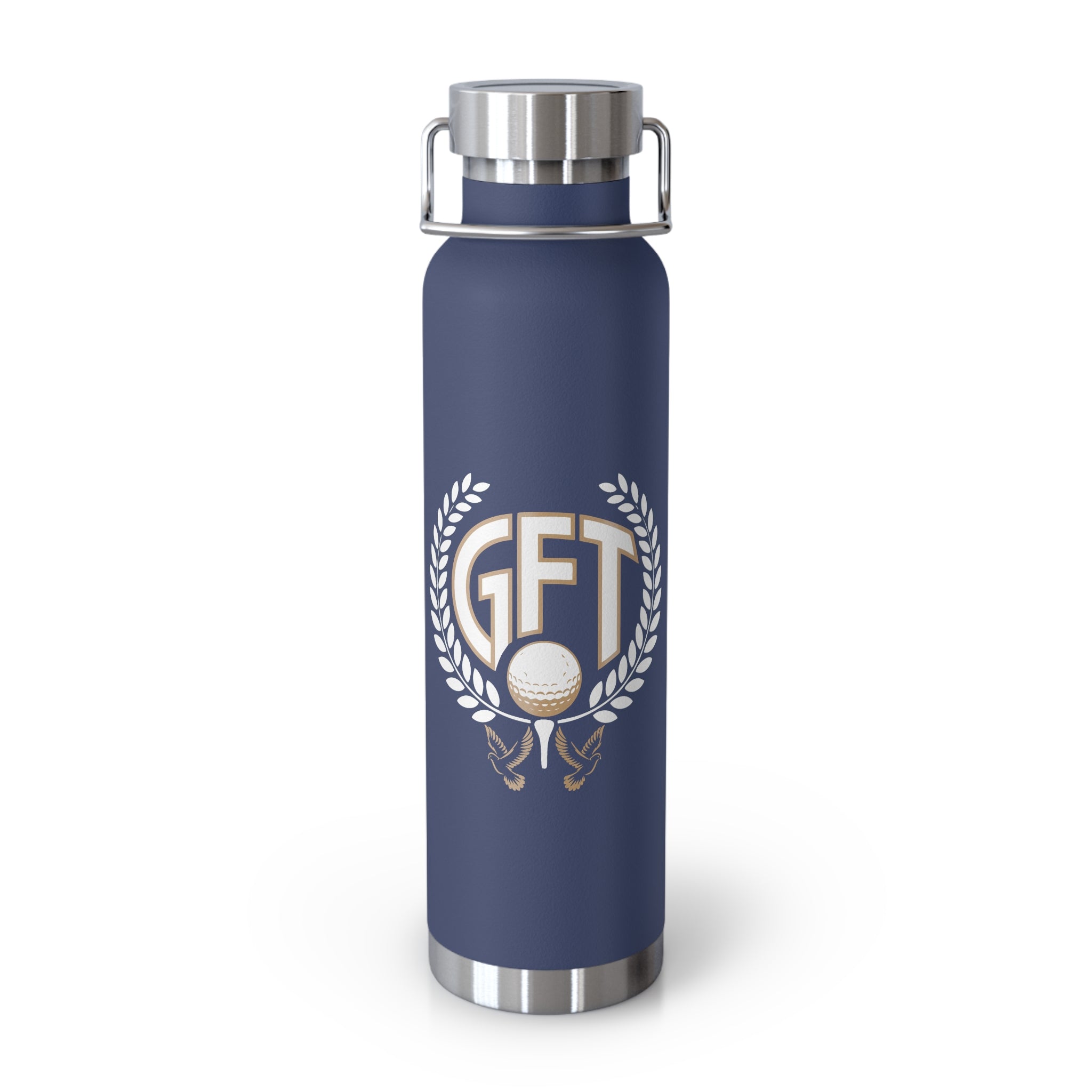 GFT Copper Vacuum Bottle — 22oz Insulated Sports Water Bottle