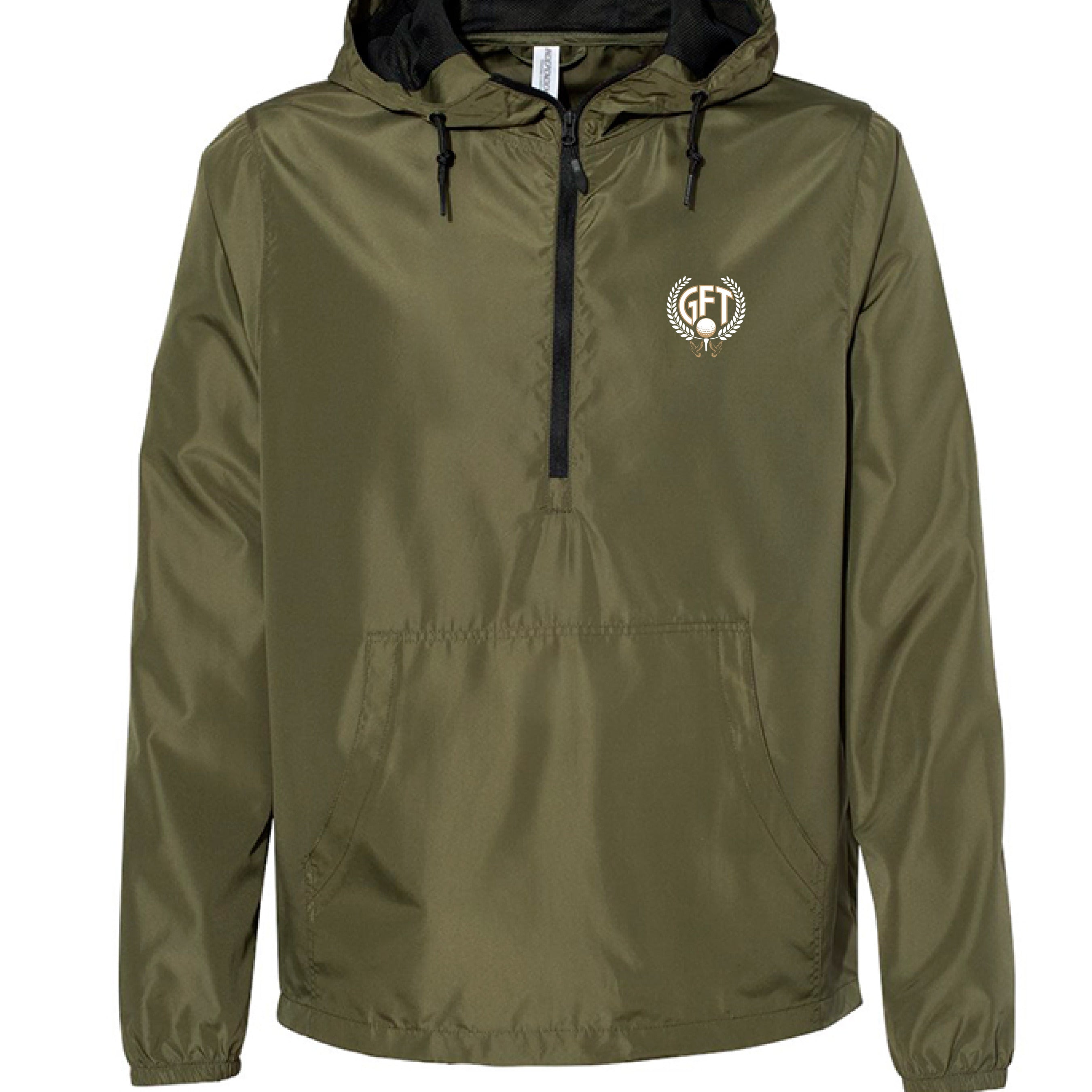 Army/ Black Zipper - FRONT