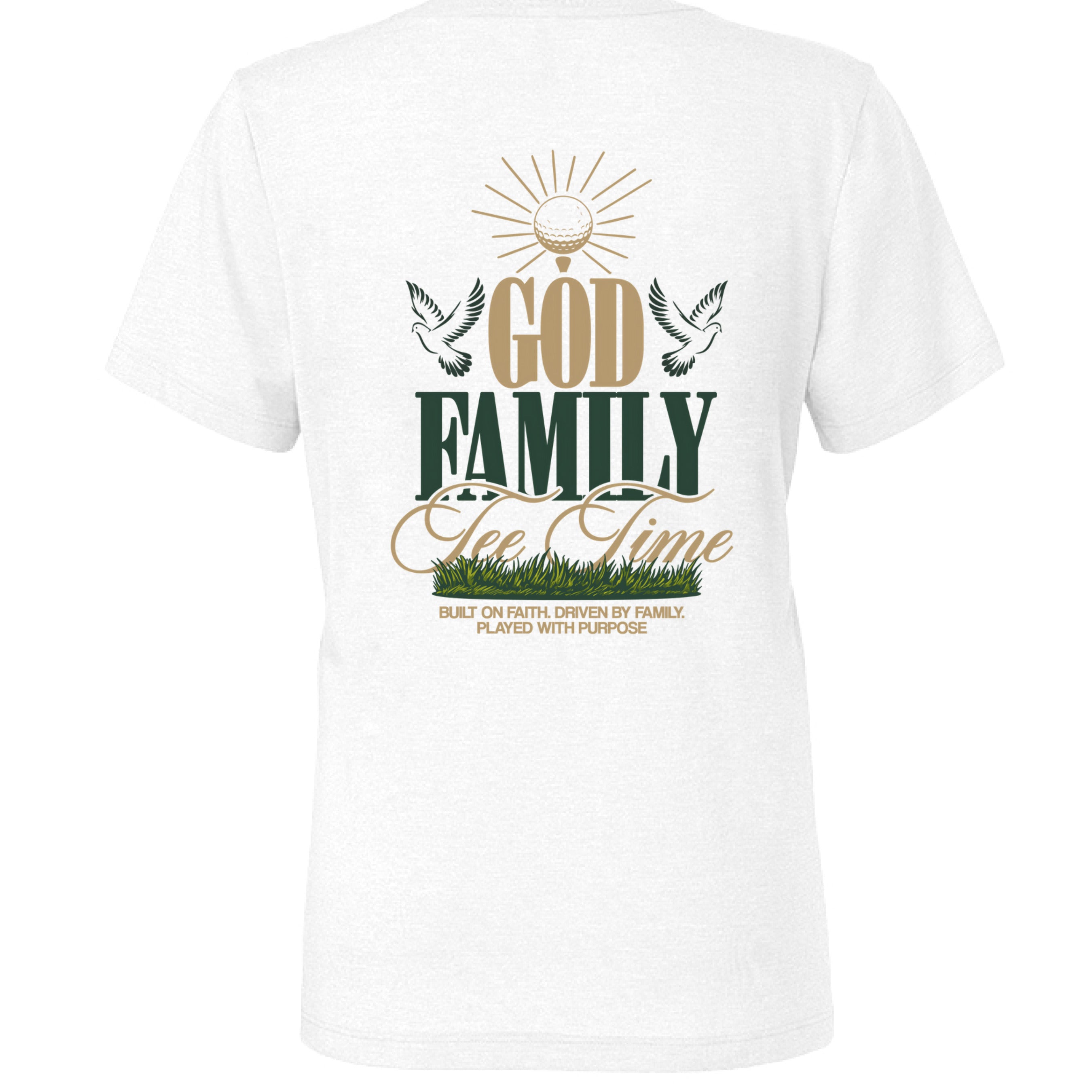 SOLID WHT TRIBELND - BACK